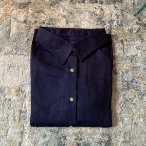 Lands’ End Long Sleeve Button Down Dress Shirt